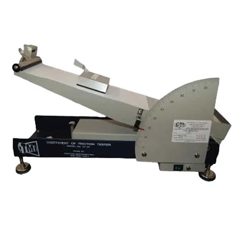 Inclined Plane Coefficient of Friction Tester wholesaling|tmi coefficient of friction.